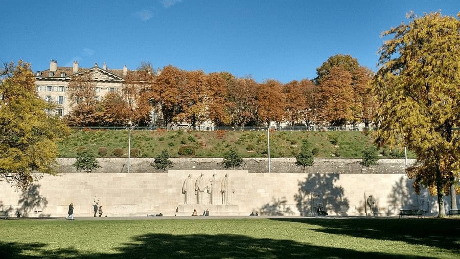 Cenevre-Reform Duvarı (Mur des Réformateurs)